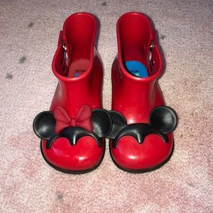 Mini Melissa rain boots